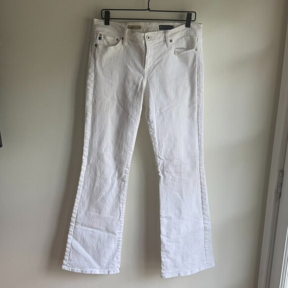 AG Adriano Goldschmied • The Club Well Fitted White Jeans Size 32R - Picture 2 of 14